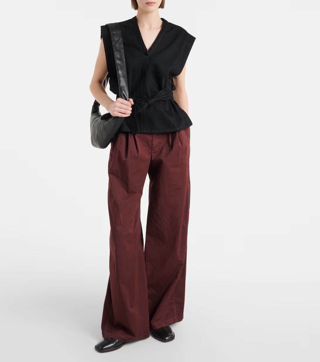 Chasuble 벨티드 데님 탑 | Mytheresa (INTL)