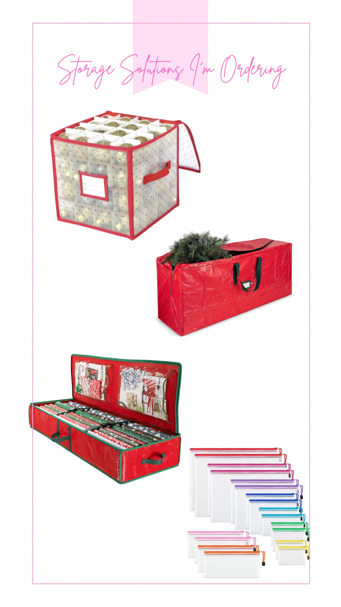 Storage solutions for Christmas decor, toys, & wrapping paper 

#LTKHoliday #LTKSeasonal #LTKHome