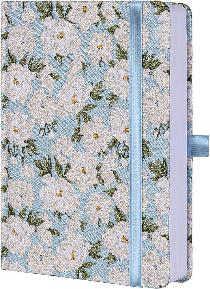 TIEFOSSI Lined Journals for Writing Aesthetic Floral Notebook, College Ruled Notebook A5 Hardcove... | Amazon (US)