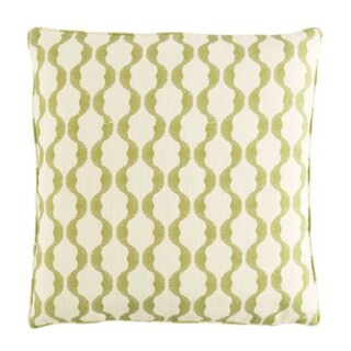Thea Wave Stripe Pillow Cover - Citrus Green | Ballard Designs, Inc.
