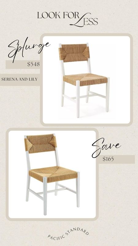 Daily Find #487 | Serena and Lily Hughes Dining Chair (side chair) #lookforless



Good morning, @everyone! Today's look for less find is nearly identical to the S&L Hughes chair for a great price! Plus free delivery & returns.

Look for less, coastal home, get the look, splurge vs save

#LTKhome