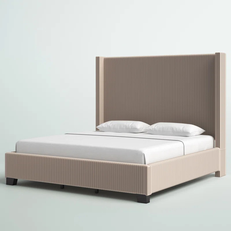 Mercury Row Solon Upholstered Low Profile Standard Bed & Reviews | Wayfair | Wayfair North America