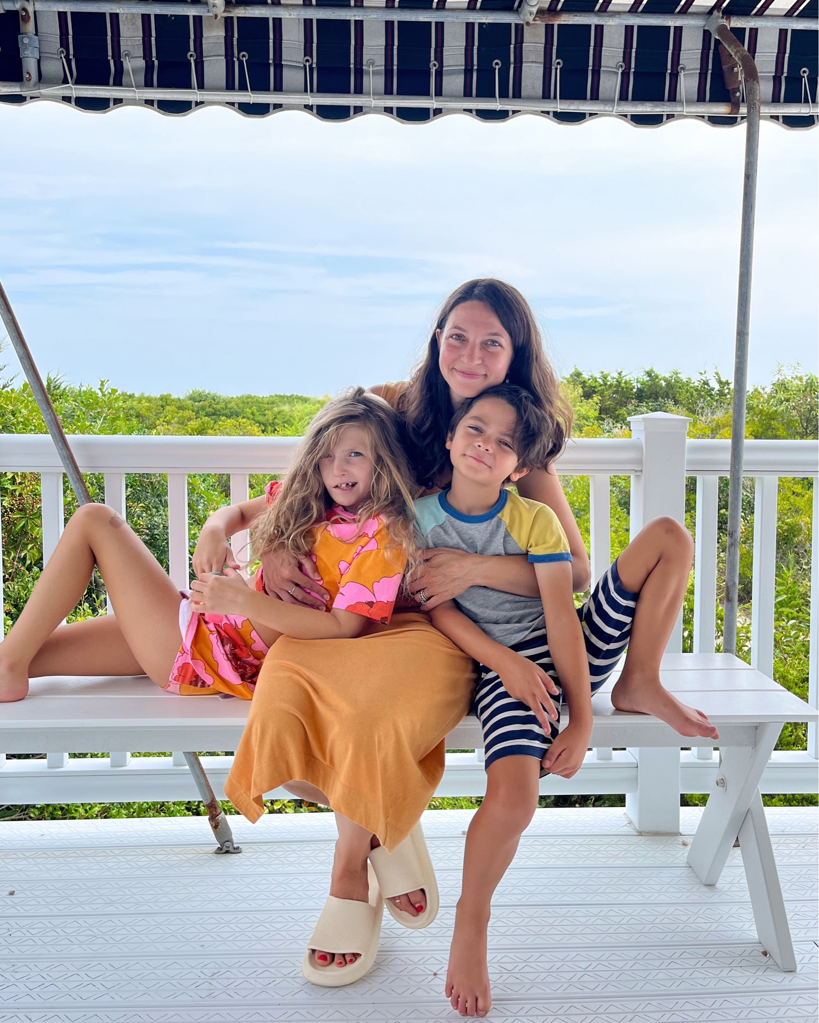 Always grateful after some time in our favorite place with our favorite people 💕🌊🐚  This dress is probably one of my most-worn & it’s on sale today (color is old but the black one is in my cart- such a versatile style!)! #sustainablestyle 

#LTKsalealert #LTKSeasonal #LTKfamily