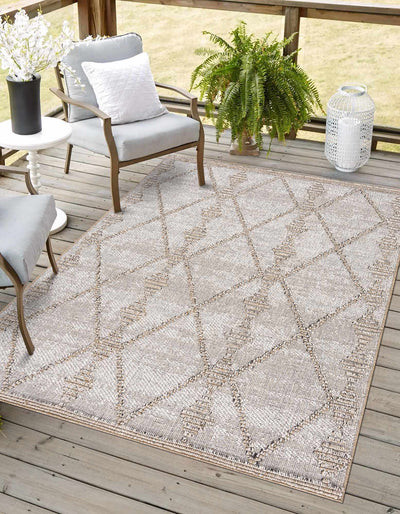 Nyla Bone & Tan Area Rug | Boutique Rugs