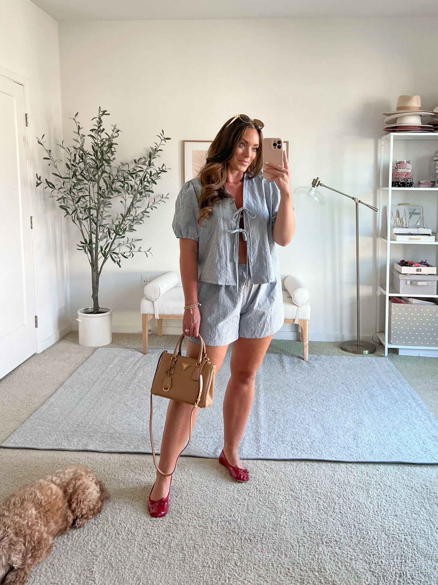 This gingham two piece set is so cute and I love these ballet flats 🍒 

#LTKFindsUnder50 #LTKMidsize #LTKFindsUnder100