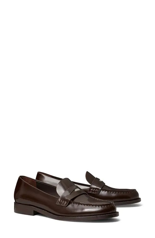 Tory Burch Classic Penny Loafer in Cocoa at Nordstrom, Size 7 | Nordstrom