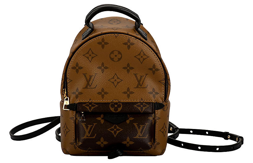 Louis Vuitton Palm Springs Mini Backpack - Vintage Lux - brown, caramel, gold | One Kings Lane