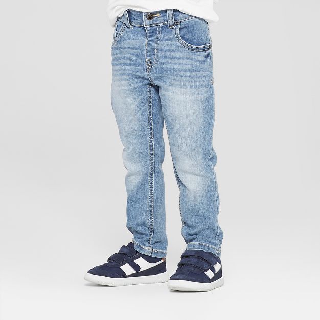 Toddler Boys' Solid Skinny Fit Jeans - Cat & Jack™ | Target