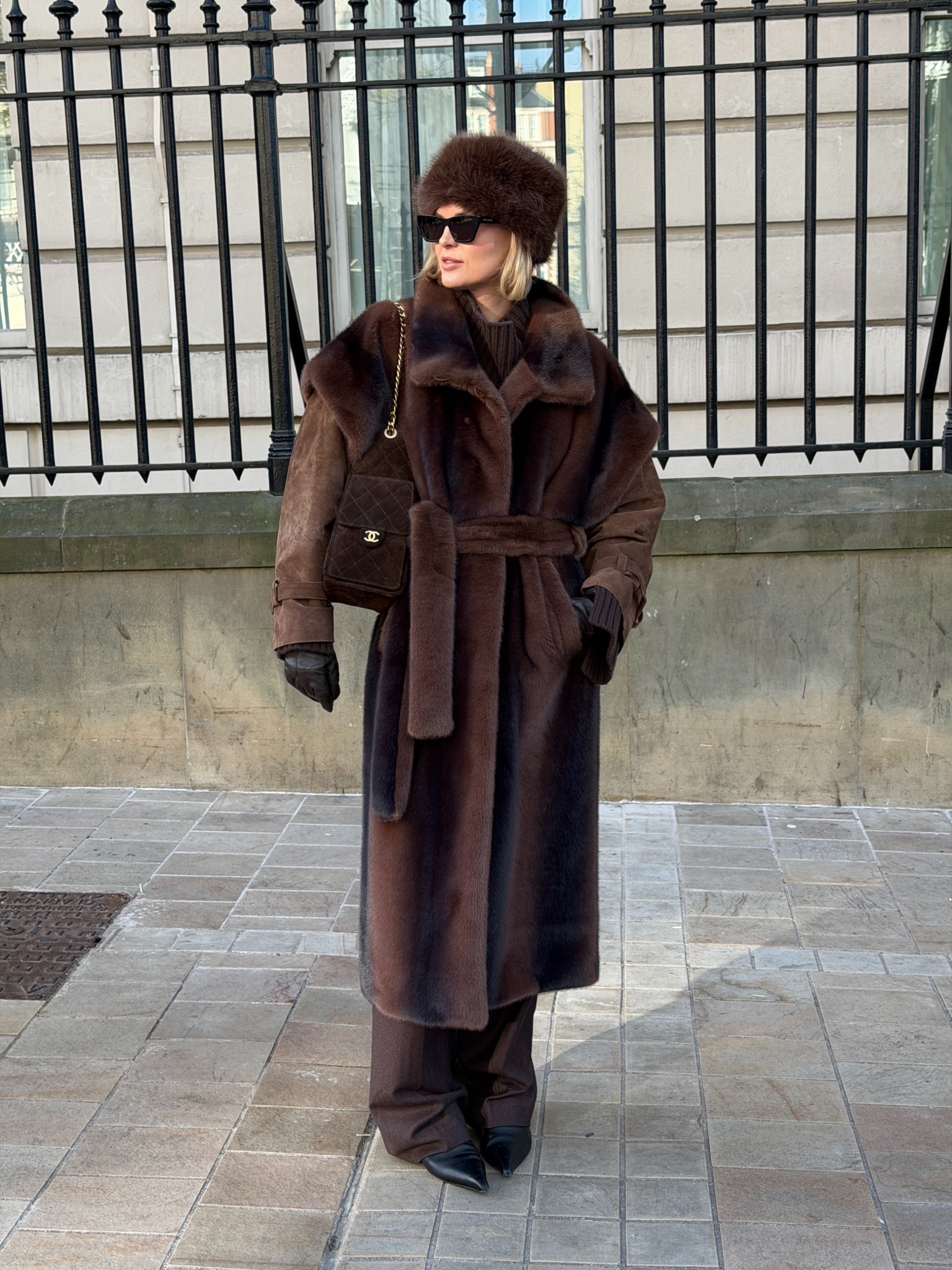 Keeping warm 🧸 

Size medium coat 
Size US4 trousers (run big) 
Size medium knit 
Boots true to size 

#LTKCyberWeek #LTKstyletip #LTKautumn