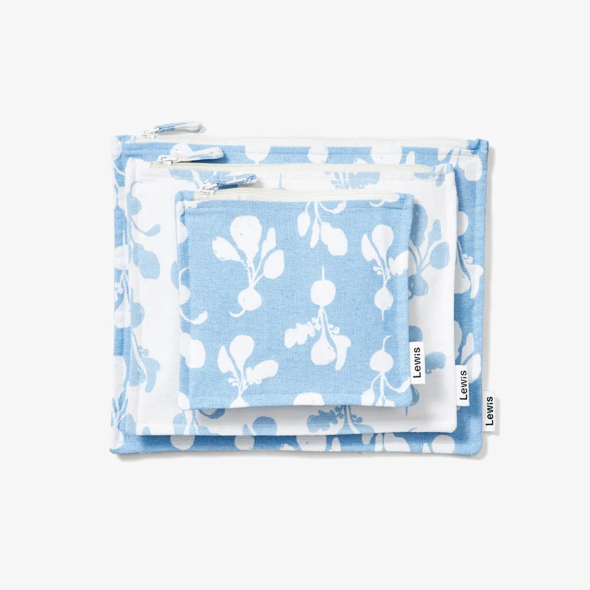 Lewis Project Bag - Zip Pouch Set | Greystone Needlepoint