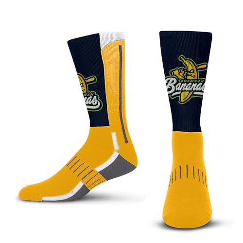 For Bare Feet Savannah Bananas Team Color Crew Sock Medium | Amazon (US)