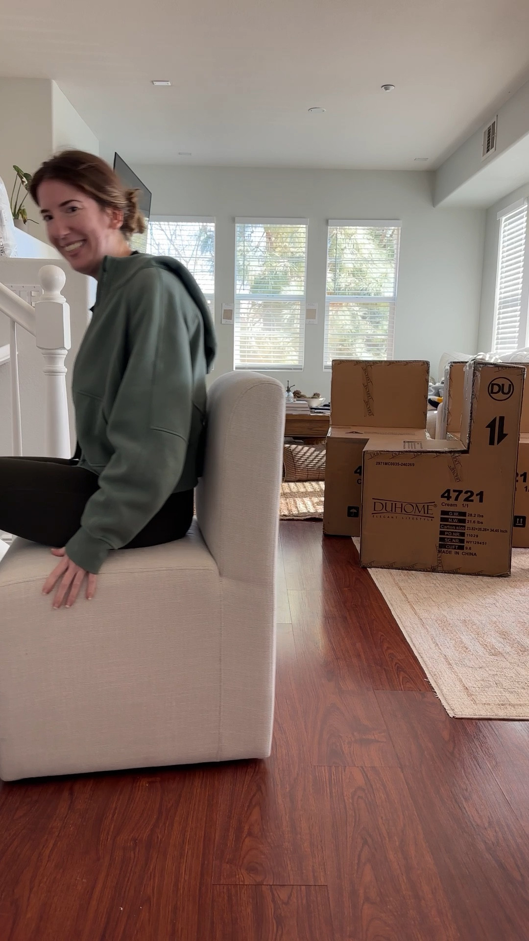 Dining chair on castors. Fabric dining chair

#LTKHome