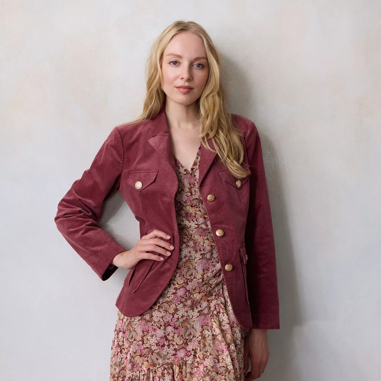 Women's LC Lauren Conrad Military Blazer | Kohl's