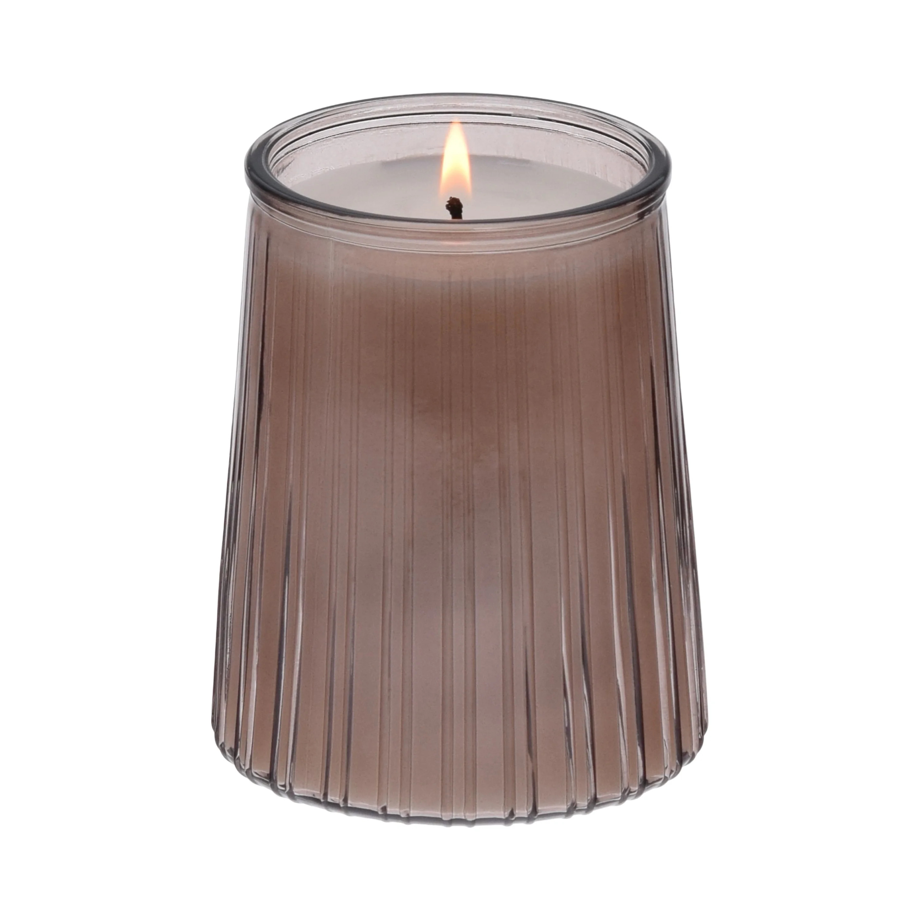 Better Homes & Gardens Salted Coconut Mahogany Scented 1-Wick 16.1oz Ribbed Jar Candle | Walmart (US)