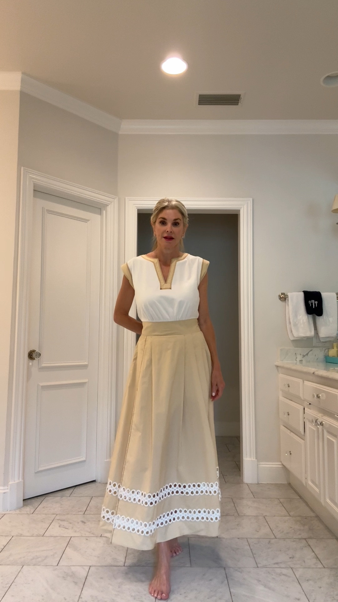 The most beautiful maxi dress with incredible details! Wearing size small! 

#LTKStyleTip #LTKSummerEdit #LTKOver40