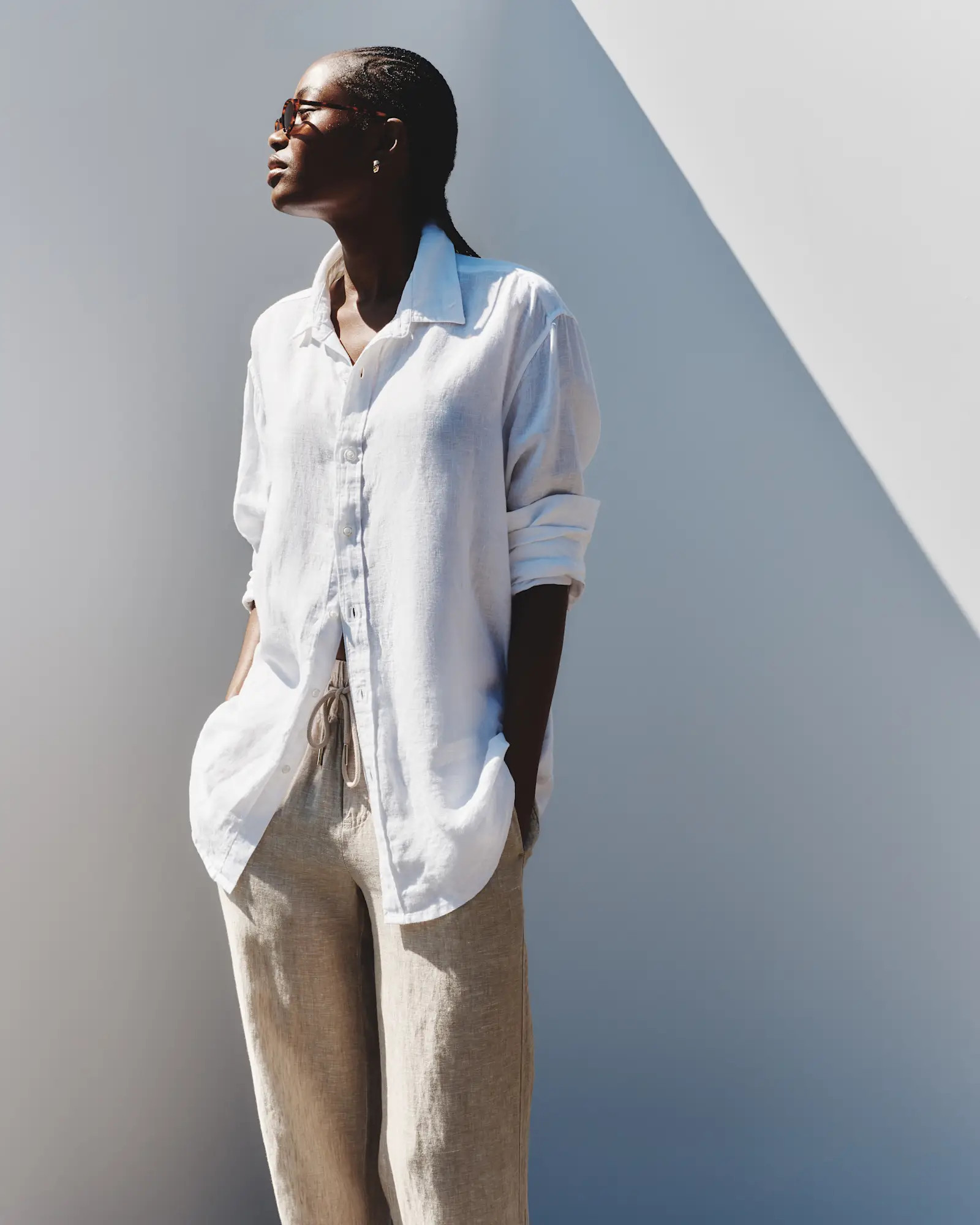 100% European Linen Long Sleeve Shirt | Quince