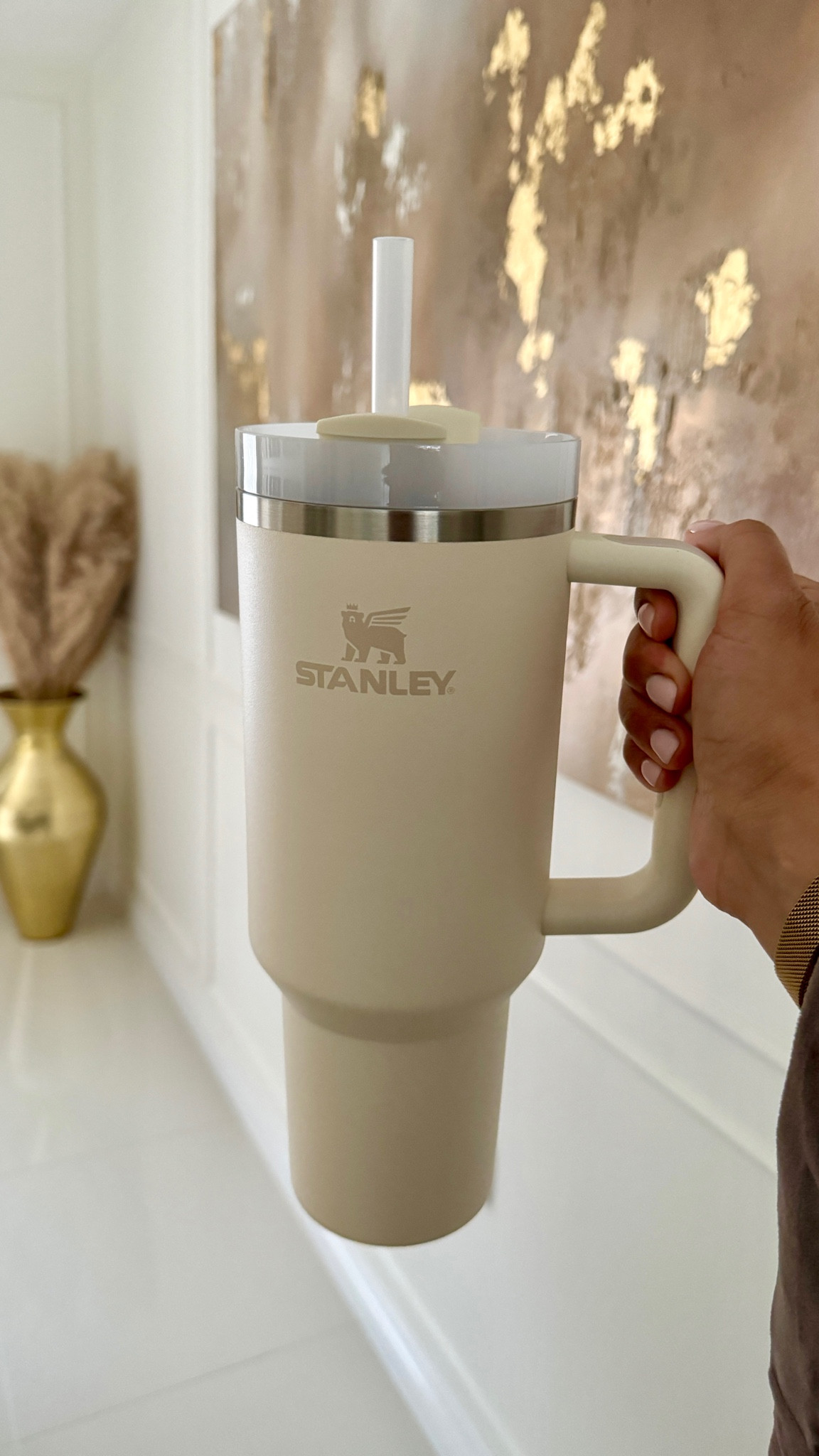 Autumn essentials, Stanley cup, Stanley Quencher, beige Stanley cup, water cup, water bottle, gym essentials 

#LTKeurope #LTKautumn #LTKuk