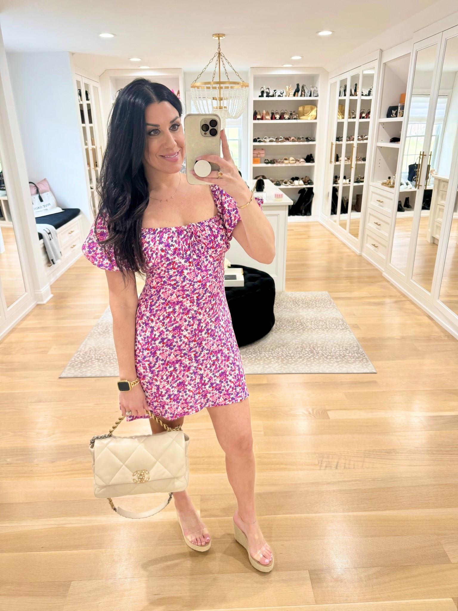 Spring floral dress from revolve 