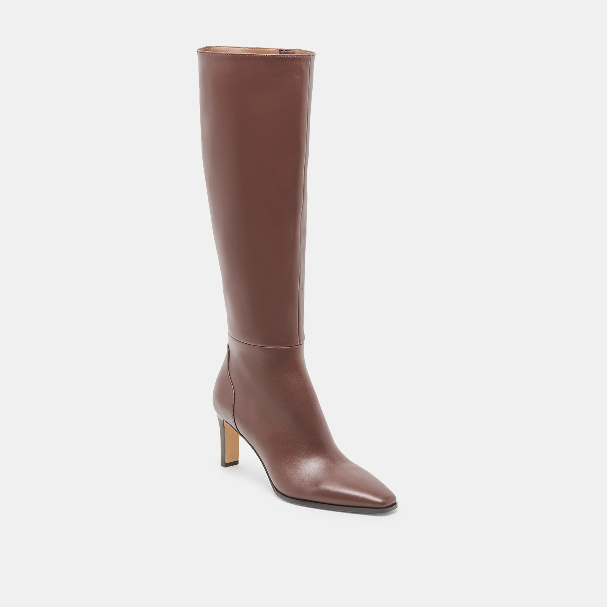 Emmi Chocolate Leather Boots | Dolce Vita | DolceVita.com