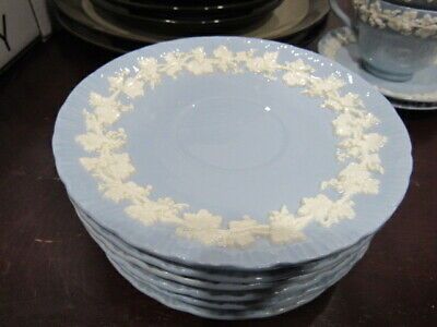 Wedgwood China Embossed Queensware Cream On Lavender about 5 7/8"   | eBay | eBay US