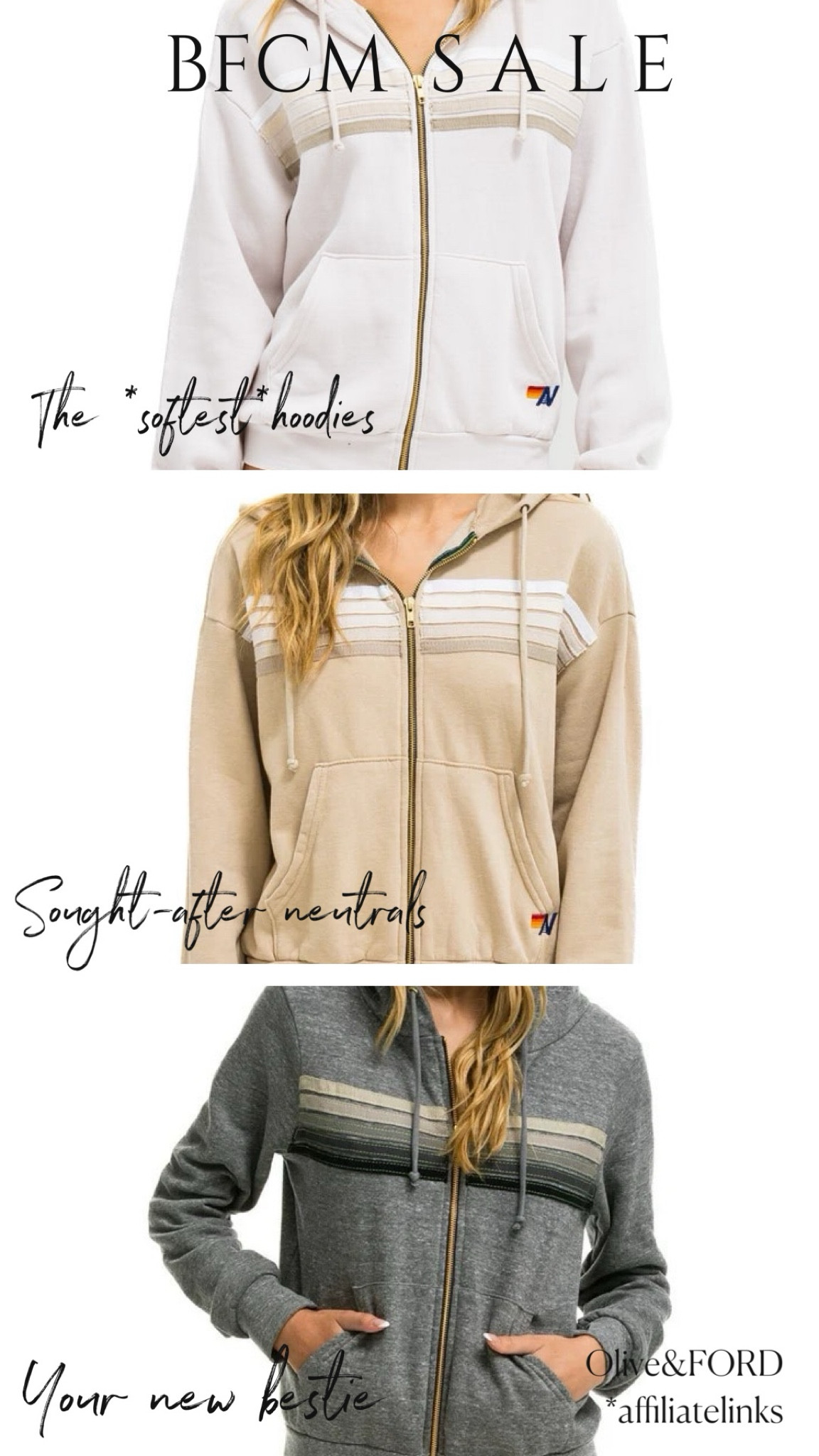 Hoodies that feel like a hug you never want to take off. So soft and comfy, but somehow get better with time and use. I have two and wear one of them daily. They’re a bit of an investment (but cost per wear makes them a steal), nonetheless they’re on a rare sale now so it’s a great opportunity to find out for yourself. 

Here are SEO-friendly hashtags for this post:  

#BFCMSale #HolidayDeals #ComfyStyle #NeutralHoodies #WardrobeEssentials #EffortlessStyle #ClosetGoals #CozyFashion #EverydayComfort #WinterLayers #StyleOnSale #ShopSmart #HoodieSeason #SoftAndStylish #OliveAndFord  



#LTKGiftGuide #LTKCyberWeek