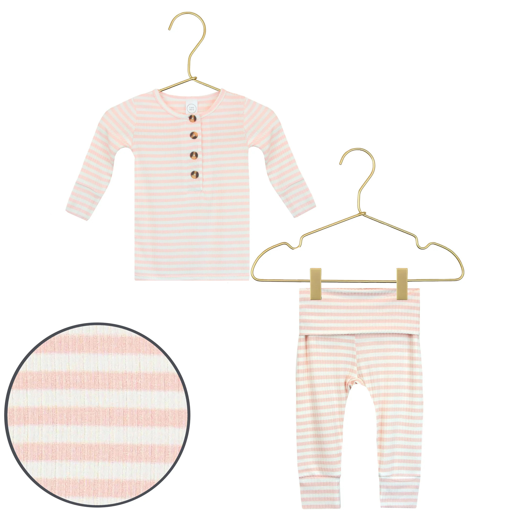 Harper Ribbed Top + Bottoms | Lou Lou & Company