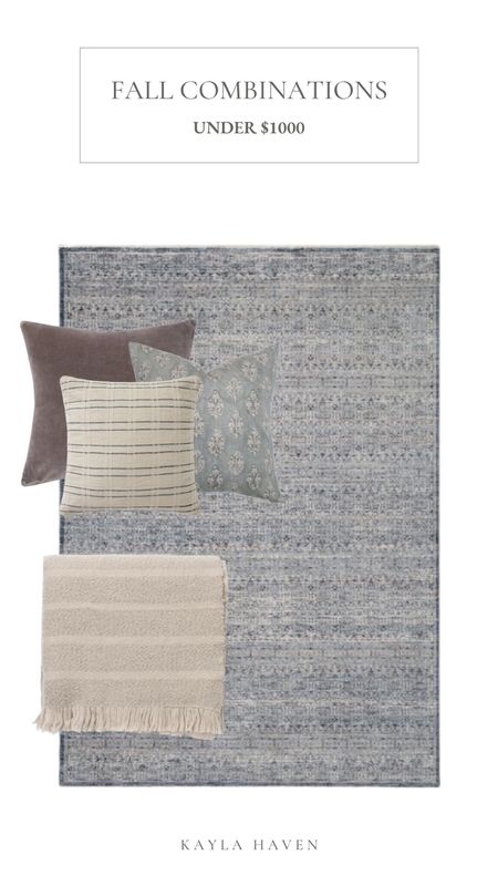 This blue subtle pattern rug is absolutely gorgeous and one of my favorites this season! I have it styled in our dining room, and it’s the perfect pop of color against our lighter and more airy elements. This entire combination is around $1000, which is an amazing price point to give any room an entirely new look and feel. 

#LTKstyletip #LTKhome #LTKSeasonal