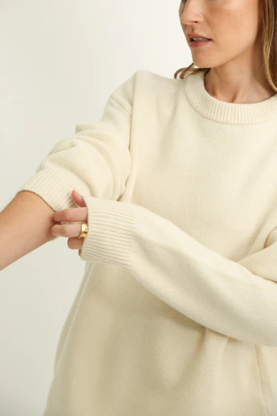 Oversized Wool/Cash Sweater | Almina Concept