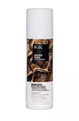 IGK Never Miss Root and Scalp Touch-Up Spray, Light Brown, 2 Ounces | Belk
