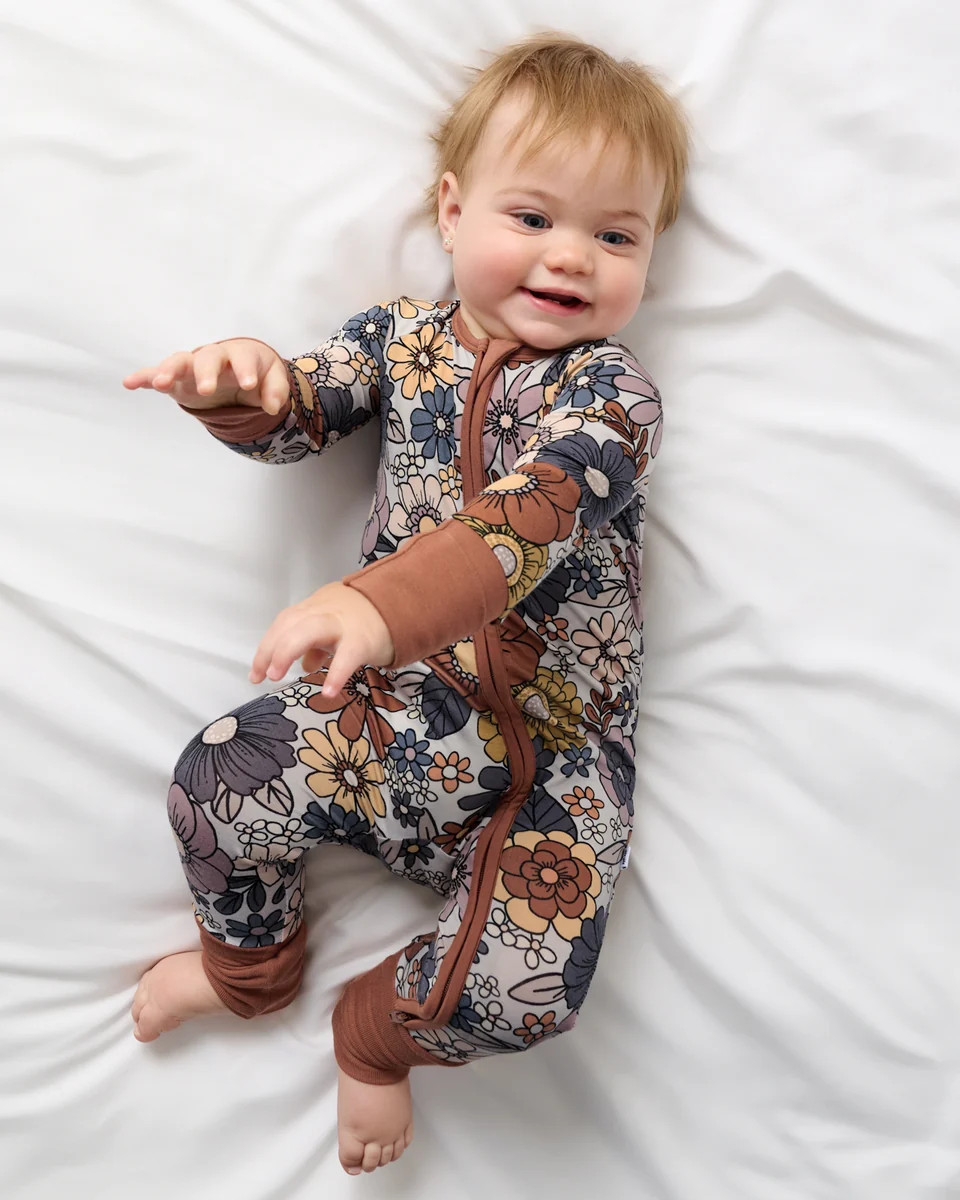 Wildwood Floral Zippy | Little Sleepies