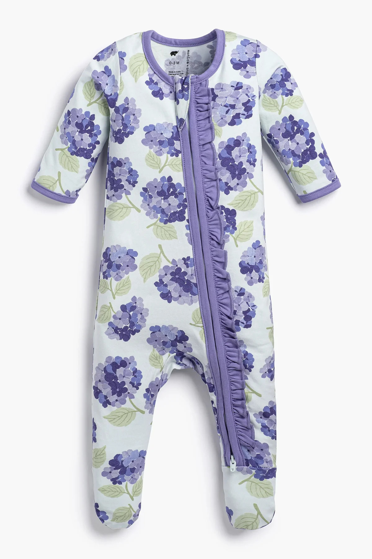 Zipper One-Piece - Organic Baby Clothes - Monica + Andy | Monica + Andy