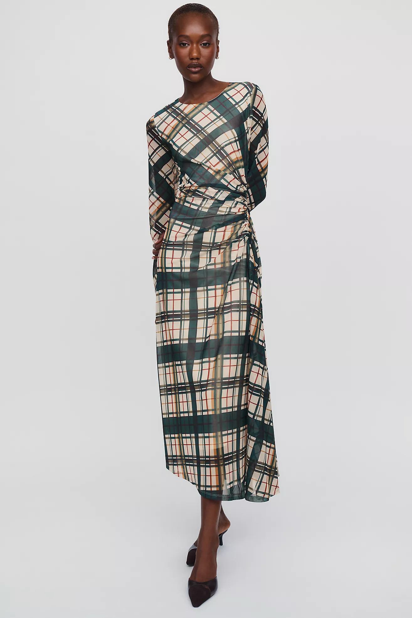 @merrickarts x Anthropologie Mesh Maxi Dress | Anthropologie (US)