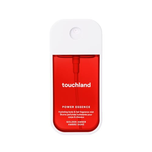 Touchland Hydrating Body & Hair Fragrance Mist, Golden Amber, 2 FL. OZ. Travel Size Body Spray | Amazon (US)