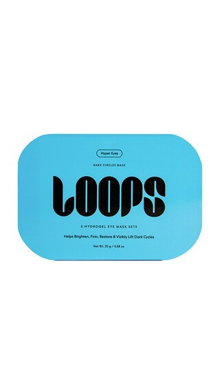 LOOPS Hyper Eyes Dark Circles Hydrogel Eye Mask - Set Of 5 in Beauty: NA. | Revolve Clothing (Global)