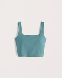 YPB Squareneck Slim Tank | Abercrombie & Fitch (US)