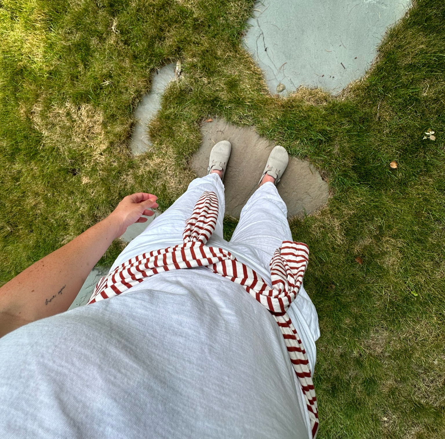 Summer uniform: all white, linen everything, stripes, birks. 

#LTKSeasonal #LTKFindsUnder100 #LTKStyleTip
