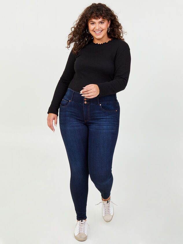 Waist Smoothing Skinny Jeans - Goldie | ARULA | Arula