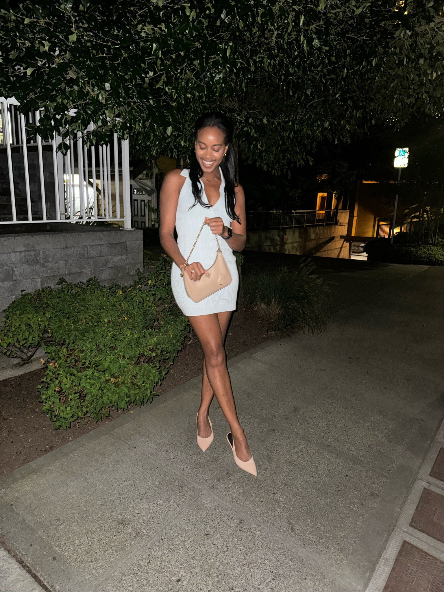 Latest obsession 💙 dress it up with heels or down with sneakers 