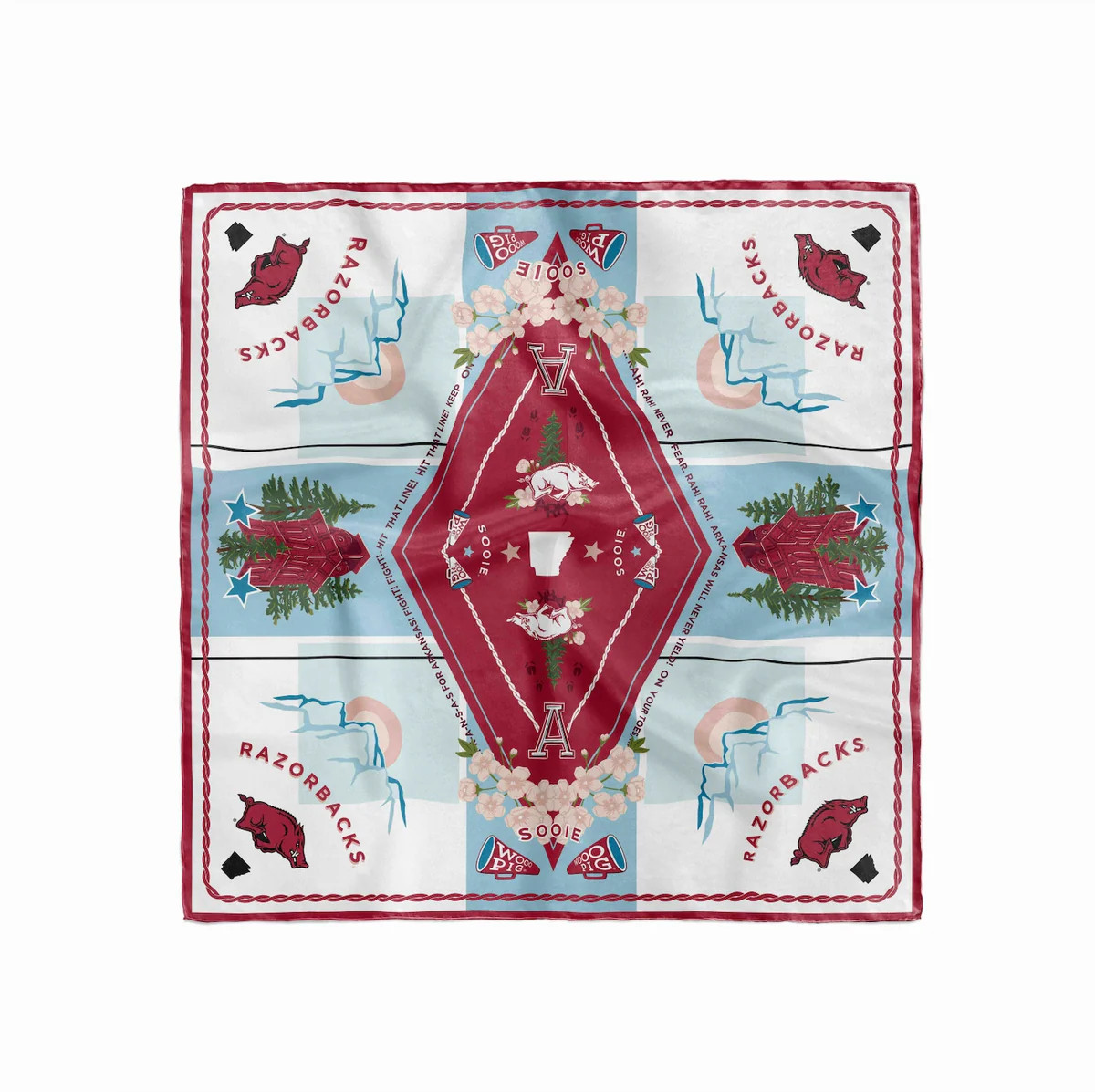 Arkansas Razorbacks Saturday Scarf™ | Saturday Silks