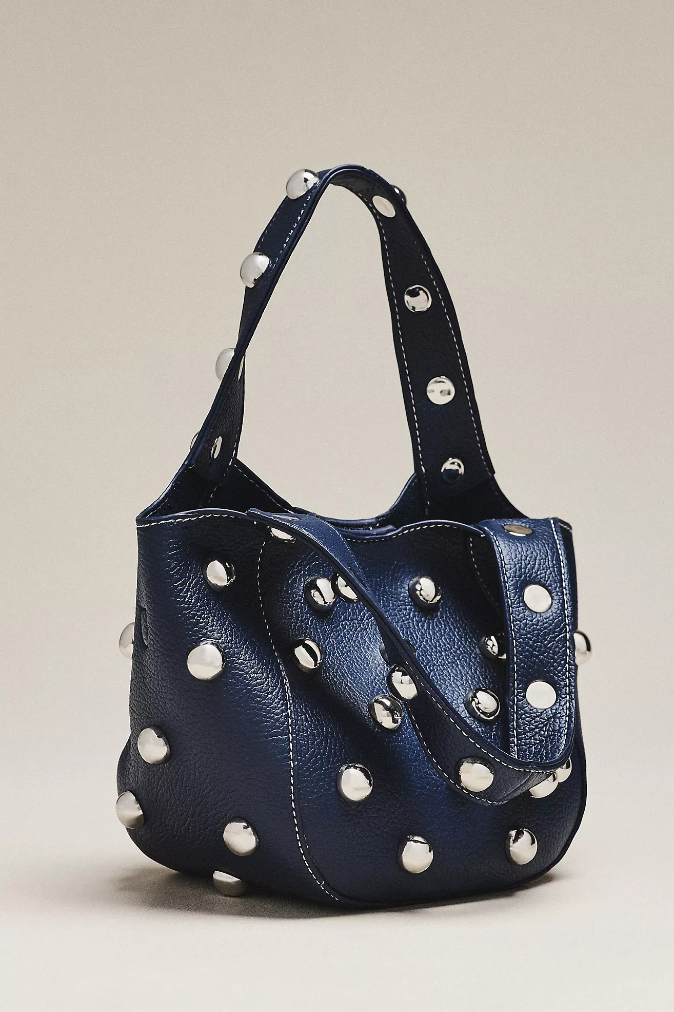 Sonia Studded Mini Slouchy Tote Bag | Anthropologie (US)
