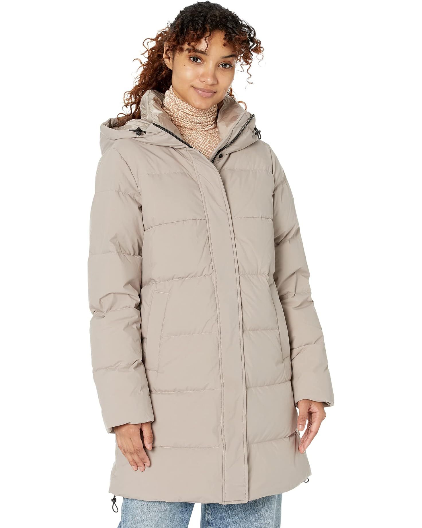 Sanctuary Hooded Mid Length Down Puffer | Zappos