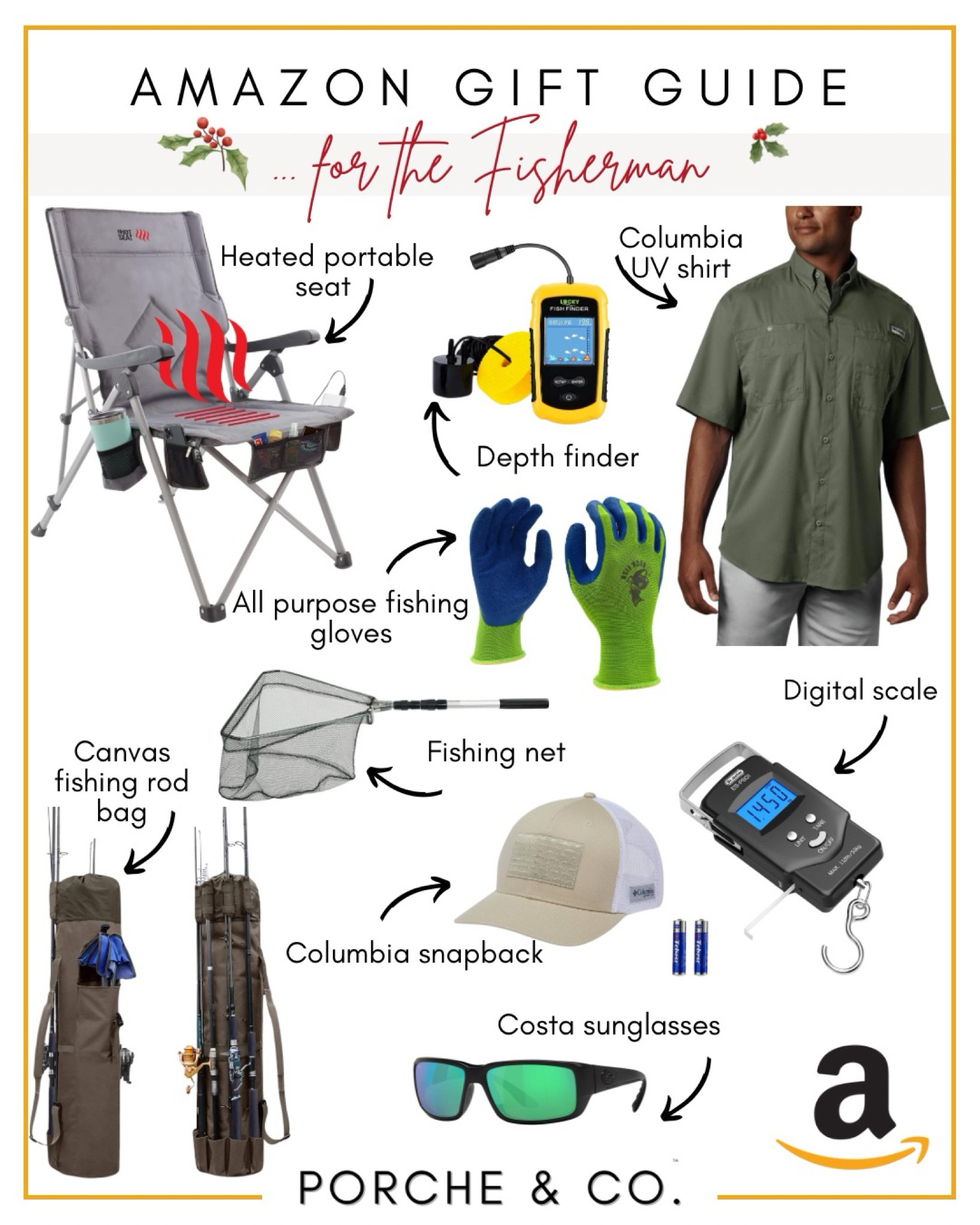 Amazon gift guide for the fisherman, fisherman, Amazon gift guides, gifts for fishing
#viral #trending #giftguide #amazon #prime

#LTKHoliday #LTKSeasonal #LTKGiftGuide
