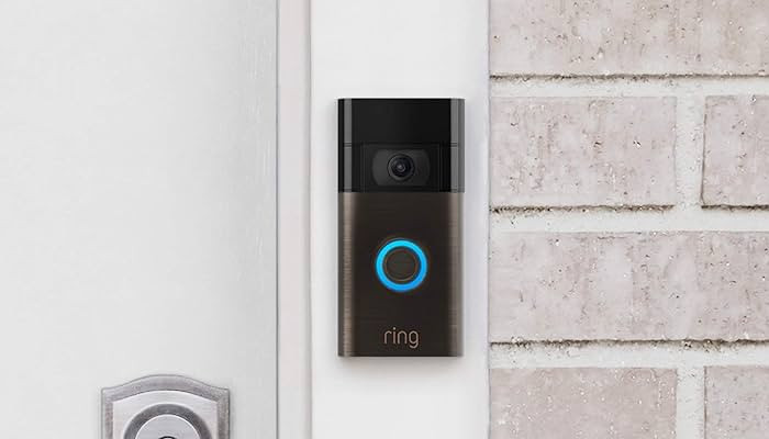Ring Video Doorbell – 1080p HD video, improved motion detection, easy installation – Venetian... | Amazon (US)
