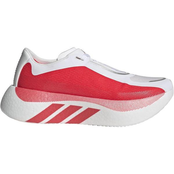 Women's adidas Hyperboost Edge Running Shoes 10.5 Regular Cloud White / Pure Ruby / Zero Metalic | Scheels Sports