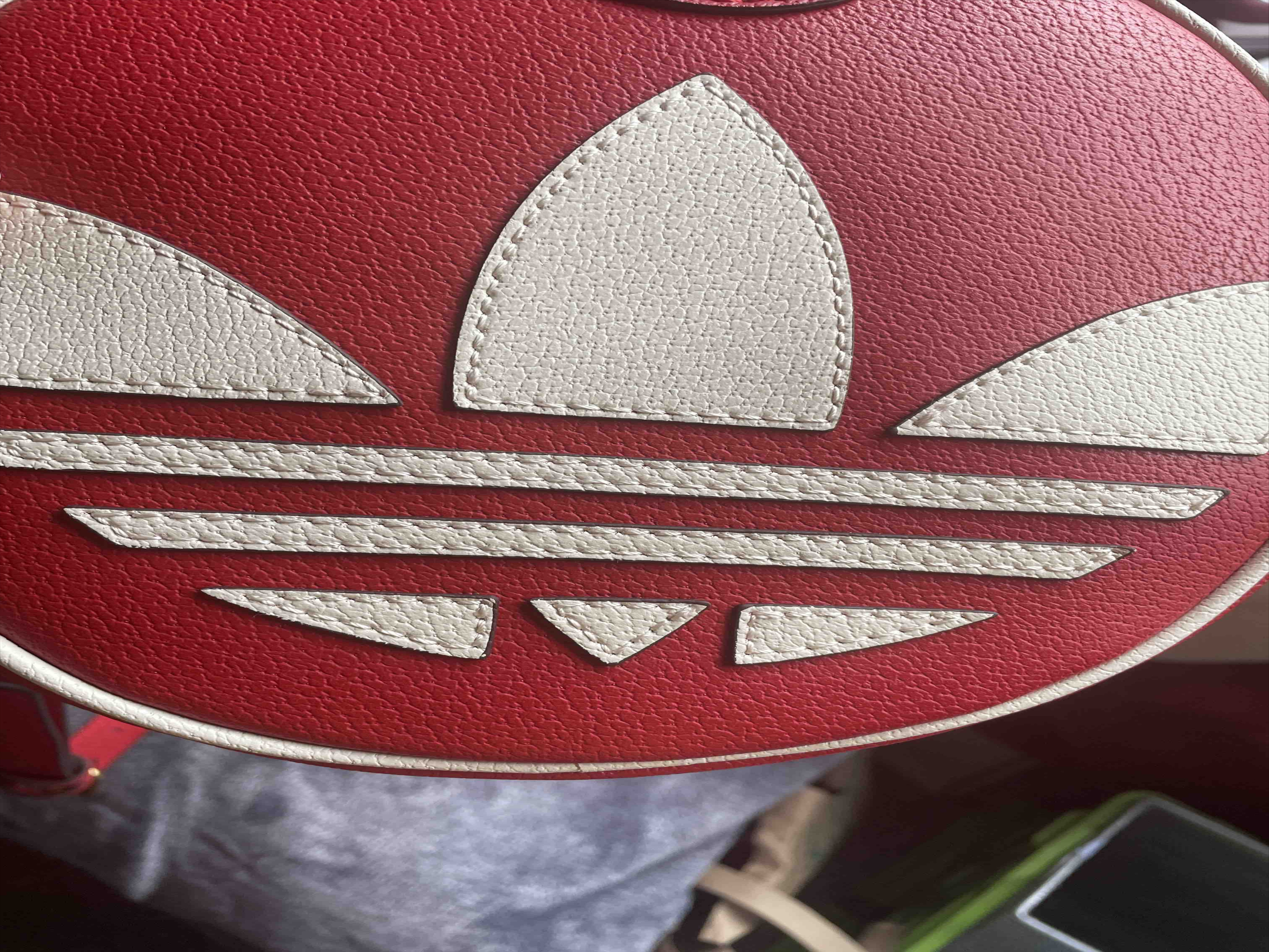 Gu Cci & Adi Das DUPE Trefoil Logo Square Round Messenger Bag Shoulder Bag Handbag For Men Or Wom... | DHGate