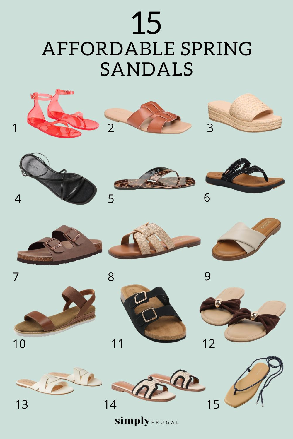 Here is a great round up of 15 pairs of affordable spring sandals that are $50 or less in Canada! 

 #LTKcanada #LTKsummer #LTKshoes