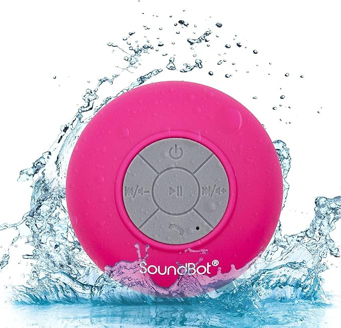 Soundbot SB510 HD Water Resistant Bluetooth Shower Speaker, Handsfree Portable Speakerphone with ... | Amazon (US)