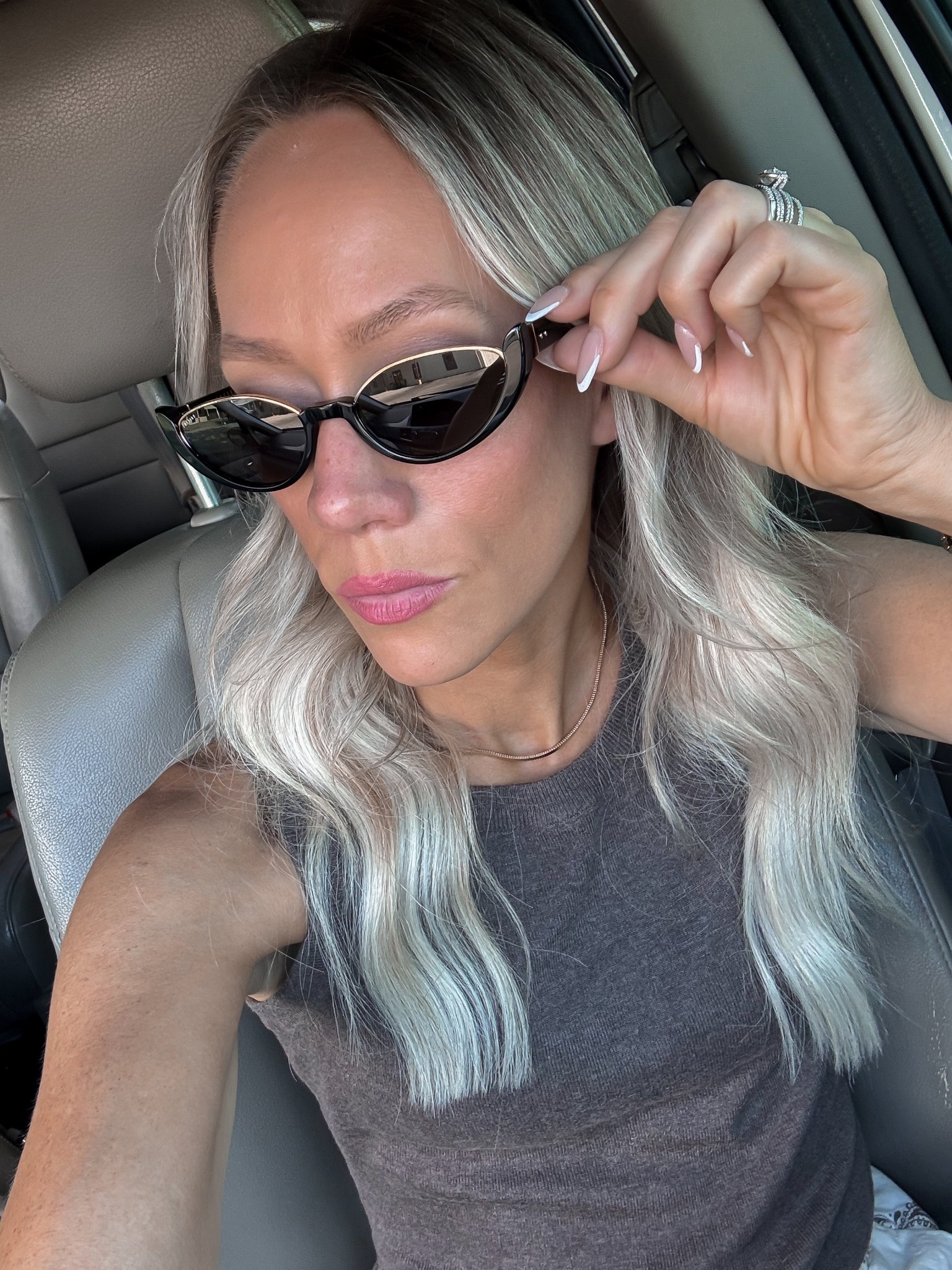 Obsessed with these glasses from Cossino. Wearing the pair Monaco Amor Cat Eye. So complementary! #ad @cossinony #cossinoeyewear #sunglasses #fallfashion #summertrends

#LTKStyleTip #LTKSeasonal #LTKWorkwear