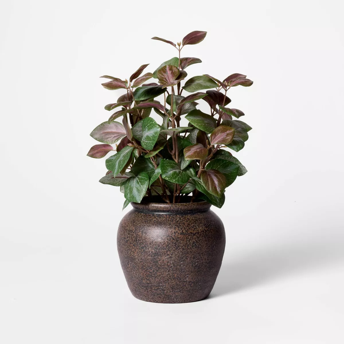 Potted Fall Leaf Arrangement in Vase Brown - Threshold™ designed with Studio McGee | Target