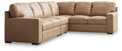 Bandon 3-Piece Leather Sectional | Ashley Homestore